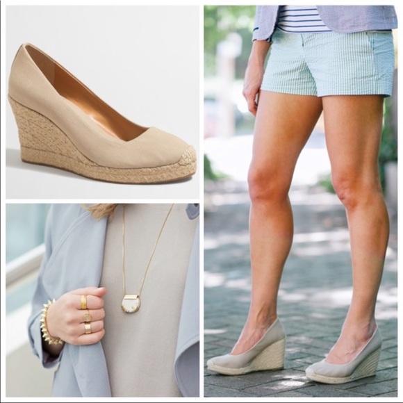 j crew espadrille wedges